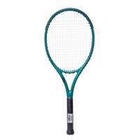 Raquette de tennis haut de gamme en fibre de carbone intégrale, cordage en nylon monobloc, grip G5, 100g+, pour joueurs intermédiaires et avancés, simples et doubles.