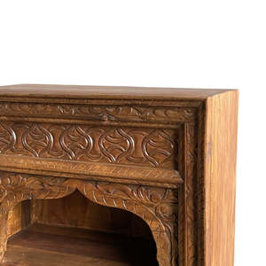 Traditional WOODEN BOOKSHELF <b>Vintage</b> Bookshelf handcrafted elegance living room Mix & Match Decor - MOQ 1 Container Only - Product Image 4