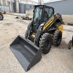fairly used 2026 New Holland L328 Skid Steer Loader Hydraulic Compact <b>Wheel</b> Loader with Bucket for Farm and Construction - Product Image 1