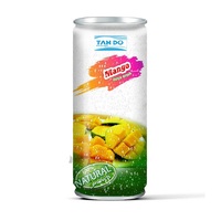 Mango Vruchtensap Drinkt 250Ml Kan 100% Pure Oem Fabrikant-Private Label-Goedkope Prijs