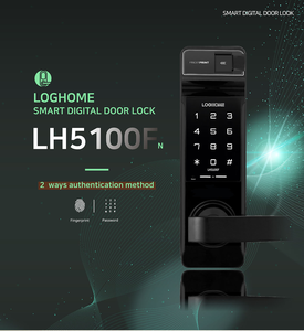 Evernet LH5100F-N Thông Minh Kỹ thuật số khóa cửa mật khẩu ngón tay in an ninh Lỗ mộng cửa từ Hàn Quốc - Product Image 4