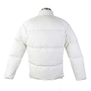 New European Custom Classic white Adjustable Waist Bubble Padded Puffer <b>Coat</b> Mens Men Puffer Jacket For Men and <b>women</b> - Product Image 5