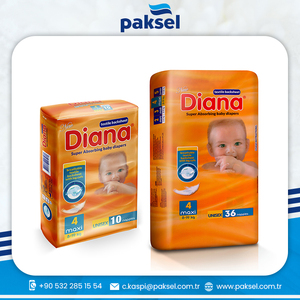 Nueva llegada Diana Super Absorbing Baby Diaper Maxi 8 a 19 kg 10 y 36 pañales - Product Image 4