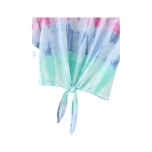 Tops Cortos Casuales para Mujer, Camisetas sin Mangas con Logotipo Personalizado, Moda de Poliéster/Algodón para Invierno - Product Image 4