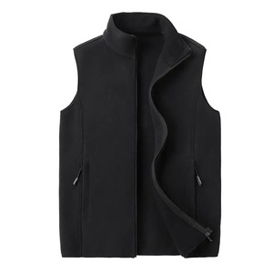 Automne mode hommes gilet en cuir grande taille gilet chaud avec agneau cachemire sans manches manteau marque vêtements pour l'hiver - Product Image 3