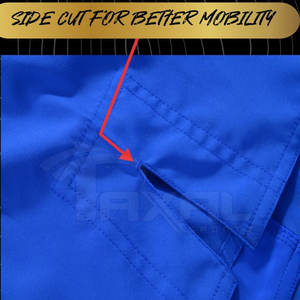 ชุดศิลปะการต่อสู้ กางเกง MMA ผู้ชาย โลโก้ด้านหน้า ผ้าสแปนเด็กซ์/โพลีเอสเตอร์ แห้งเร็ว ทนทาน ระบายอากาศได้ดี น้ำหนักเบา - Product Image 6