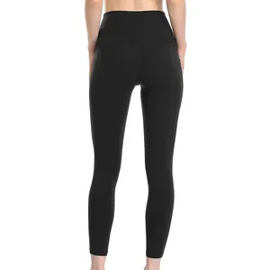 Pantaloni da Yoga senza cuciture a vita alta all'ingrosso stampati personalizzati donna inverno caldo sport Fitness collant Leggings traspiranti
