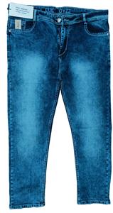 New Arrival Blue Boyzz France Premium <b>Mens</b> Slim Fit <b>Herringbone</b> Yarn Dyed Denim Jeans Acid Wash Stretch Streetwear <b>Trousers</b> - Product Image 2