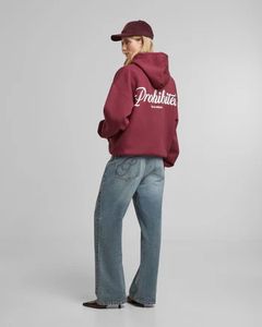 Sweat-shirts à capuche unisexes tendance Losefit de haute qualité, design streetwear personnalisé, imprimés surdimensionnés en coton pour hommes - Product Image 3