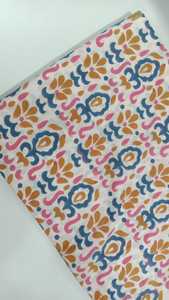 El último diseño de tela de algodón con estampado personalizado para niños ligeros y para vestidos de Primavera de invierno directo del fabricante indio - Product Image 5