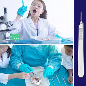 Mango de Bisturí Quirúrgico Profesional de Acero Inoxidable, Instrumento Médico Ortopédico Veterinario para Cirugía General - Product Image 2