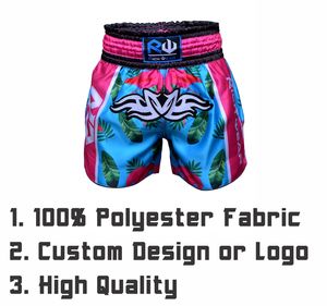 กางเกงขาสั้นมวยไทยสำหรับมวยไทยและการฝึก MMA สำหรับออกกำลังกายในยิมชุดศิลปะการต่อสู้กำหนดโลโก้ได้เอง - Product Image 5