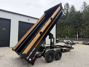 Cheap 2026 Heavy Duty Dump <b>Trailer</b> 7x16 <b>Farm</b> Hauler Hydraulic Dump Bed Dual Axle Cargo <b>Trailer</b> for Agriculture - Product Image 2