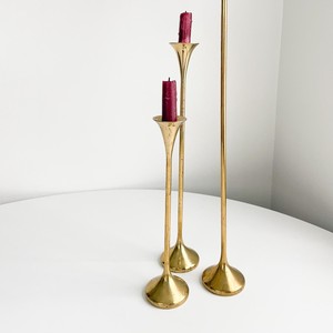 Aluminium <b>Candle</b> Holders Taper Candlestick Set Vintage Style Decorative Metal <b>Candle</b> <b>Stand</b> for Home Decor Wedding Party - Product Image 1