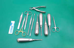 Kit de 23 Piezas de Instrumentos Quirúrgicos Dentales Veterinarios de Acero Inoxidable, Aprobado por CE, Certificado MOL, Herramientas de Extracción Manual - Product Image 6
