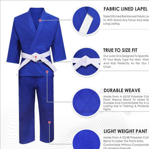 Uniformes de Karate al por Mayor de Primera Calidad, Fabricante, Traje de Artes Marciales Personalizable, Alta Calidad, Elástico, 100% Algodón - Product Image 2