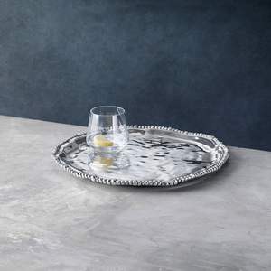 Plateau de service classique en aluminium de fabricant fiable pour une mise en scène traditionnelle de la table à manger, alliant design intemporel - Product Image 5