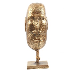 Nouvelle arrivée Sculpture de table en fonte d'aluminium avec finition antique en laiton Sculpture décorative faite à la main - Product Image 1