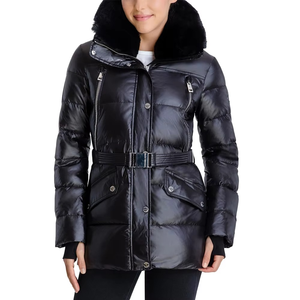 Nouvelle Veste Teddy en Jean à Capuche pour Femme 2025, Coupe-Vent Tissée Chauffante à Manches Longues – Vente en Gros Promotionnelle - Product Image 5