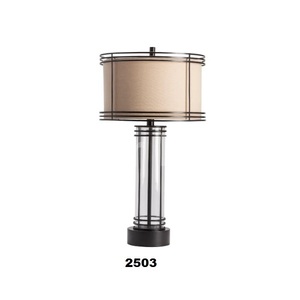 High Quality <b>Black</b> Metal Unique Design <b>Table</b> <b>Lamp</b> With <b>Shade</b> Perfect <b>for</b> Home & Office - Product Image 1