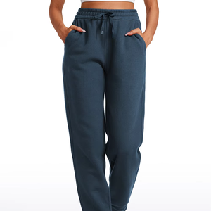 Pantalon de jogging pour femme personnalisé, 100% coton, pantalon de survêtement confortable, vêtements de sport pour femme - Product Image 1