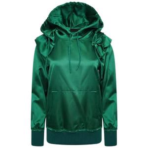 New Arrival Women's Customized Zeta Phi Beta Patches Casual Half <b>Zipper</b> Panel Work Double Hooded Cotton Girl's <b>Hoodies</b> OEM - Product Image 1