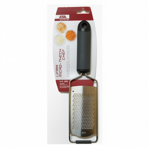 Rallador de Acero Inoxidable MICRO TECH CHEF 12770000IVV Ilsa con Cuchilla Fina (30x7cm) para Frutas y Verduras, Utensilio de Cocina - Product Image 2