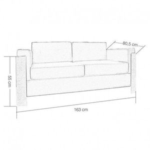 Ghế <span class=keywords><strong>sofa</strong></span> phòng khách hai chỗ ngồi - Product Image 4