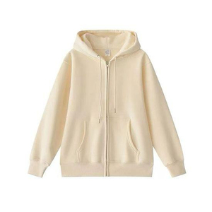 Fermeture éclair haute qualité coton goutte épaule grande taille Streetwear sweats à capuche vêtements solides à capuche avec thermique Logo personnalisé homme sweats à capuche - Product Image 6