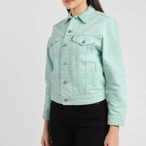 Chaqueta Vaquera para Mujer al por Mayor con MOQ Bajo, Fabricada en Pakistán, Nuevo Diseño de Chaqueta Vaquera para Mujer Adulta, 2026 - Product Image 4