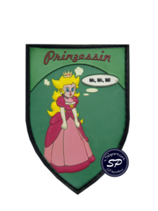 Chất lượng cao các bản vá lỗi trong 3D với móc-khâu trở lại cho airsoft và paintball thể thao, thiết bị chiến thuật, motorsports, sở thích - Product Image 3