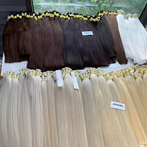 Extensiones de Cabello Vietnamita 100% Virgen de la Marca NASA HAIR VIETNAM, Color Claro, Sin Químicos, Largo, con Logotipo Personalizado - Product Image 1