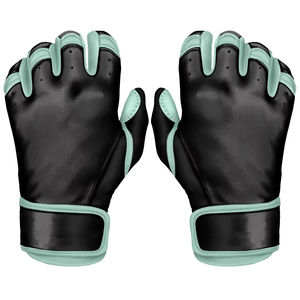 Gants de frappe de baseball et de softball en cuir véritable de haute qualité avec un design multi-tons, service ODM OEM, vente pour adultes - Product Image 1