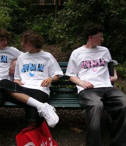 เสื้อยืดพิมพ์ลายโอเวอร์ไซส์วินเทจเสื้อแนวสตรีทแวร์กราฟิกไซส์ใหญ่พิเศษผ้าฝ้าย100% น้ำหนักมากสไตล์ทางการ - Product Image 5