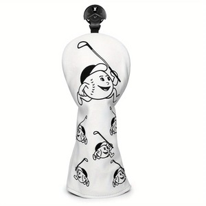 Nouveau design de couvre-tête de golf personnalisés couvre-tête de club de golf en bois avec motif animal en cuir PU - Product Image 1