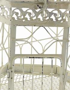 Jaula para mascotas con aspecto clásico antiguo, artículo de regalo de temporada festiva, precio directo de fábrica de alta calidad, decoración del hogar - Product Image 4