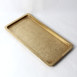 Bandeja de Servicio de Aluminio Fundido con Diseño Elegante para una Recepción Estilosa en el Hogar y Decoración Diaria de Mesa - Product Image 6