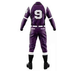 Uniforme de Béisbol Unisex, Conjunto de Camiseta y Pantalones, Transpirable, Estampado, Tallas Grandes, para Entrenamiento, Práctica, Partidos, Ropa Deportiva - Product Image 3