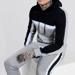 Conjunto Deportivo de Alta Calidad para Hombre, Pantalones y Sudadera de Algodón Suave, 2 Piezas, Traje Deportivo para Correr - Product Image 4