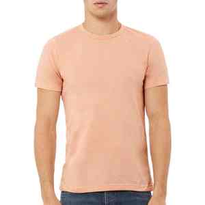 T-shirt pour homme tendance de la rue, couleur unie, look tendance, design slim et fin, classique, streetwear - Product Image 1