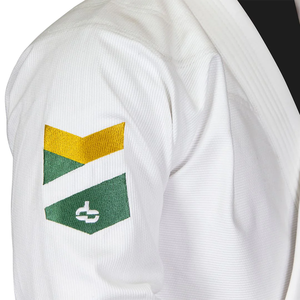 Uniforme brésilien de Jiu Jitsu d'arts martiaux avec des logos et la conception - Product Image 3