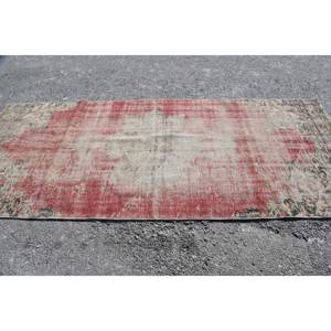Alfombra turca clásica roja Beige Vintage área grande 3,9X9,6 pies respaldo de látex de lana Patchwork Rectangular 10mm para pasillo de noche - Product Image 3