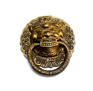 มือจับลิ้นชักห้องครัวอลูมิเนียมแบบแหวนดึงที่จับประตูตู้เฟอร์นิเจอร์โบราณลูกบิดลิ้นชักมือจับ-ชุด4ชิ้น - Product Image 3