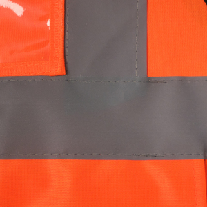 Poliéster Hi Vis Chaquetas DE SEGURIDAD reflectantes y ropa de trabajo de neutralización de tela Chaquetas de poliéster 100% mejor logotipo personalizado - Product Image 6