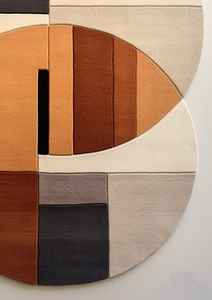 พรมคุณภาพสูง พรมขนสัตว์ทอมือ ทนทาน เหมาะสำหรับห้องนั่งเล่น ห้องนอน และทางเดิน - Product Image 6