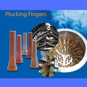 ที่ต้องการใช้ในฟาร์มอุปกรณ์การผลิตยาง Plucker นิ้วขนาดต่างๆและตัวเลือกสีที่มีอยู่สำหรับการเกษตรใช้ - Product Image 3