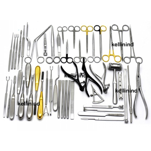 Juego de instrumentos nasales principales, 50 piezas, herramientas quirúrgicas manuales para cirugía general, 2 años de garantía, precios competitivos - Product Image 1
