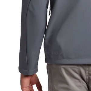Chaqueta de Invierno Softshell para Hombre, Cortavientos, Cálida, Ecológica, Transpirable, Ligera, para Uso Diario, Viajes, Cómoda - Product Image 4