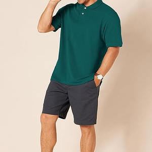 Camiseta con capucha de secado rápido de manga corta para hombre, transpirable y con estampado sólido para Polo fabricado por Dress Sports - Product Image 6
