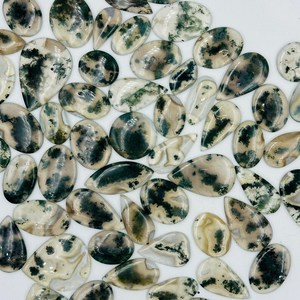 Chất lượng cao Loose Red Moss Agate Cabochon đá quý hình dạng khác nhau và kích cỡ bán buôn đối với trang sức làm - Product Image 2